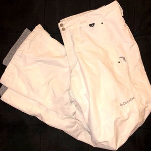 Columbia Women’s XL White Ski & Snow Board Pants